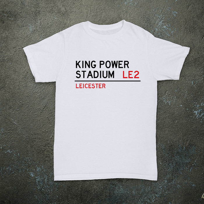 King Power Stadium sign T-shirt