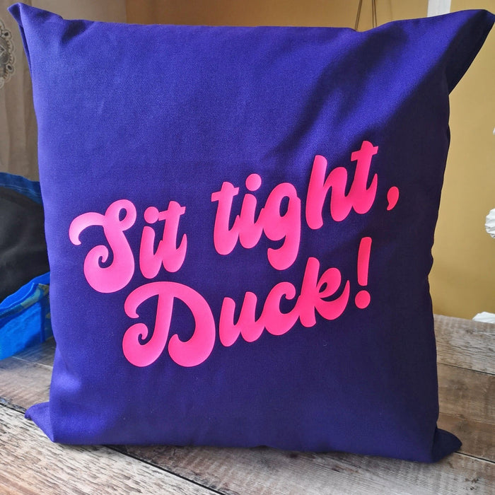 Sit Tight, Duck! Cushion