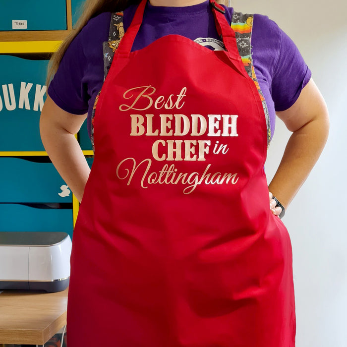 Best Bleddeh Chef in Nottingham Apron