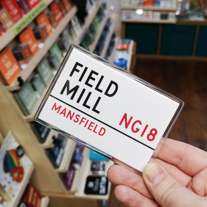 Field Mill - Street Sign Magnet