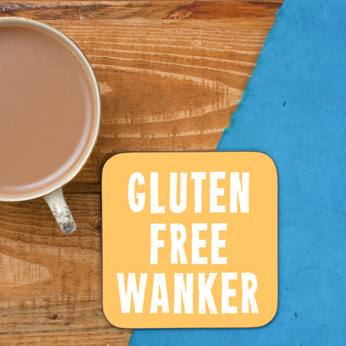 Gluten Free W*nker Coaster