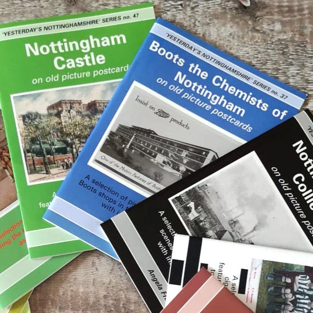 Nottinghamshire landmarks and legends Postcard books