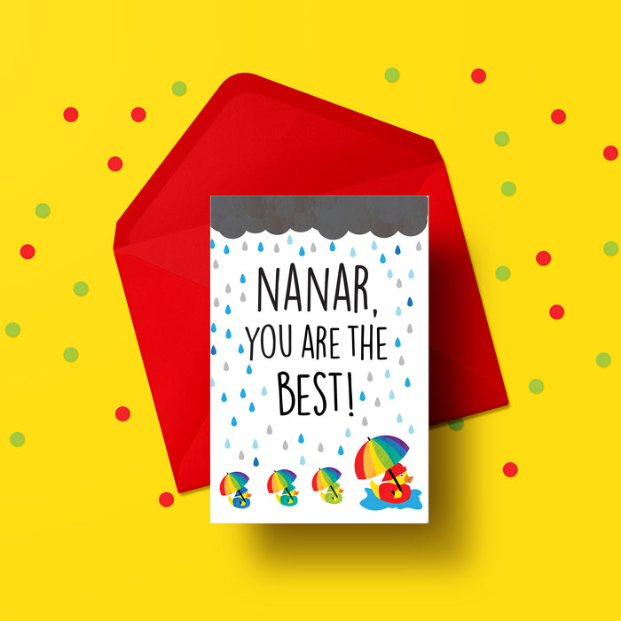Nanar, you are the best! Card