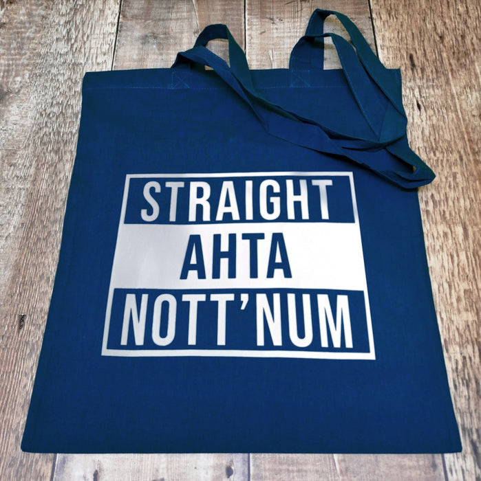 Straight Ahta Nott'num Tote Bag (various colours)