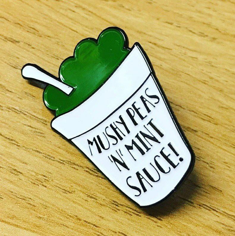 Proper Notts Enamel Pins