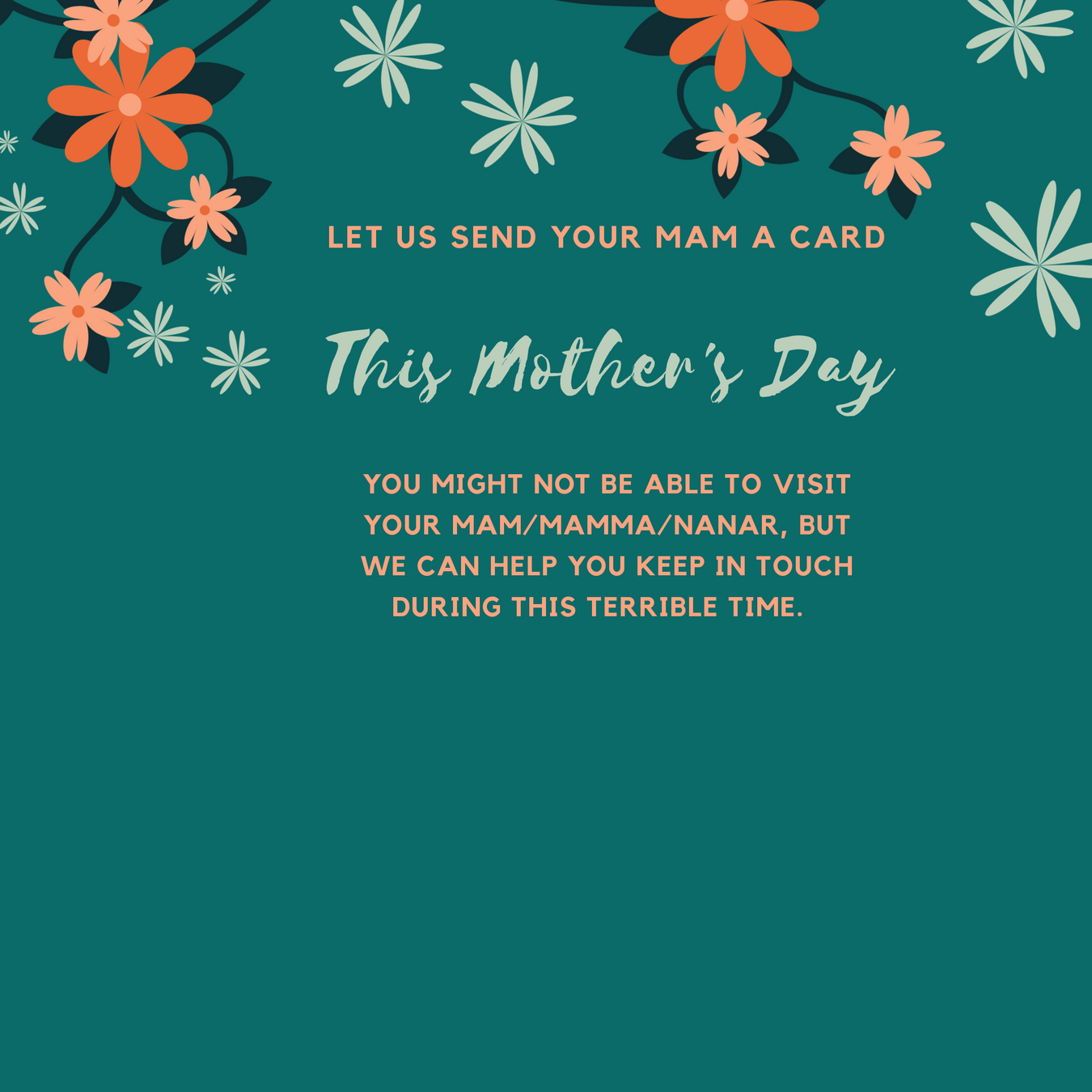 Mother's Day card sending service