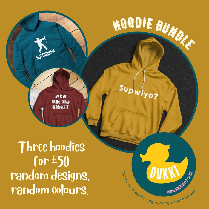 Three random hoodies for 50 paahnd