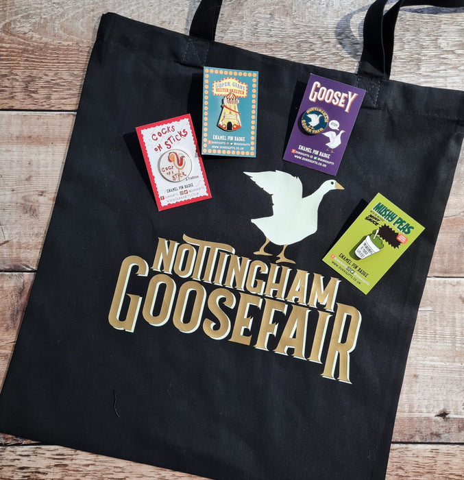 Nottingham Goosefair glow in the dark Tote bag
