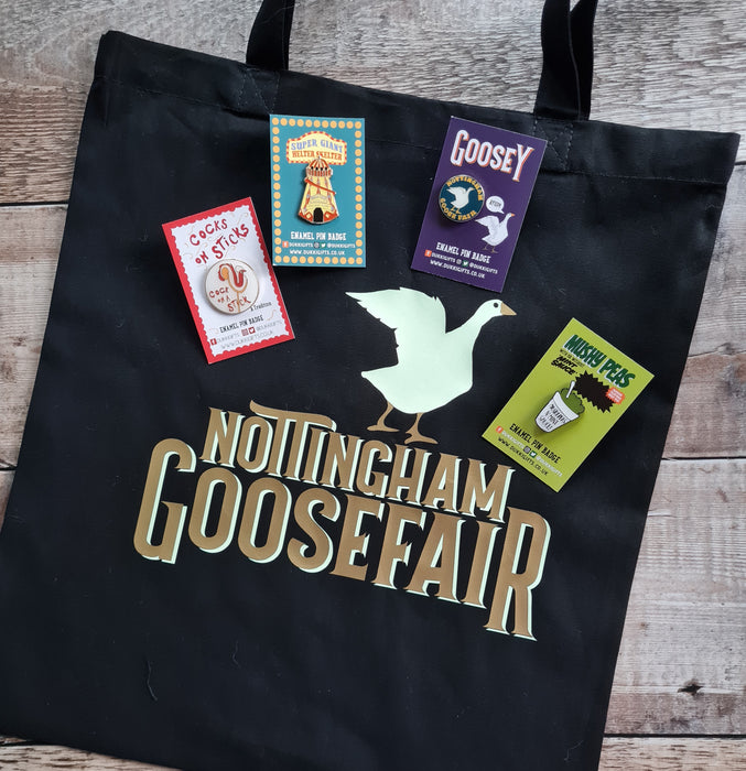 Nottingham Goosefair glow in the dark Tote bag