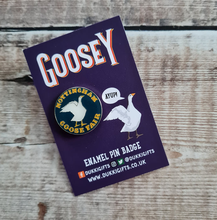 Nottingham Goose Fair Enamel Pin