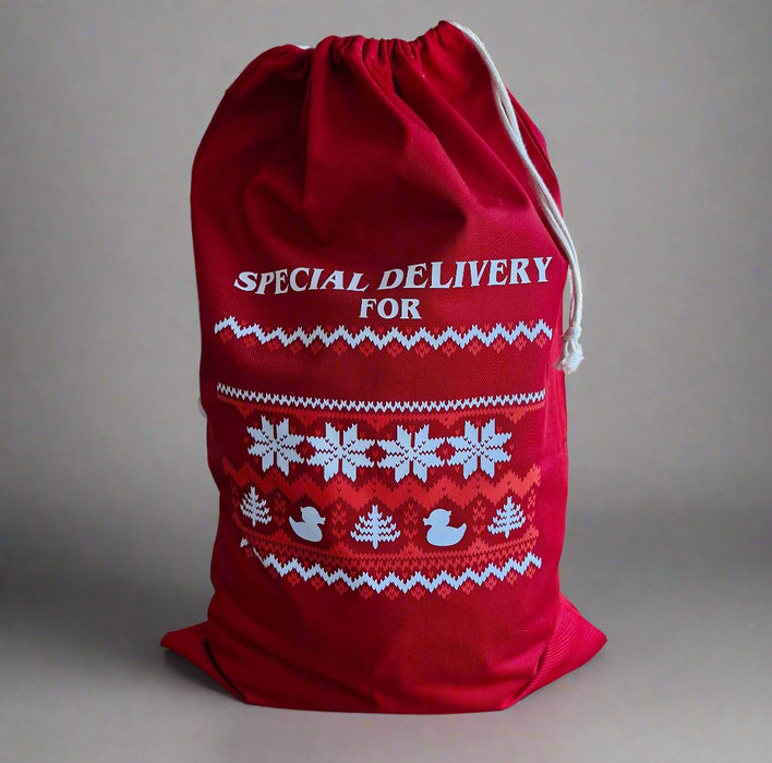 Special Delivery Personalised Santa Sack