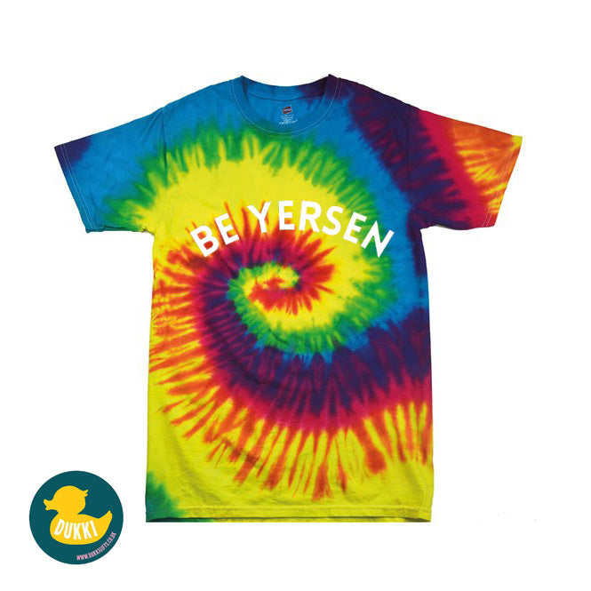 Be yersen Rainbow Tie Dye T-shirt