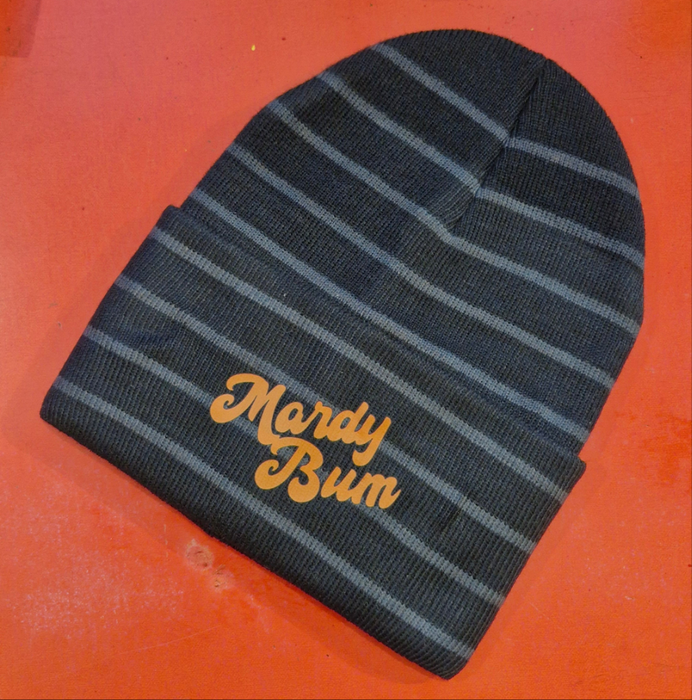 Mardy Bum striped Beanie