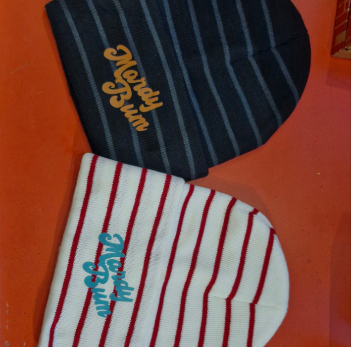 Mardy Bum striped Beanie