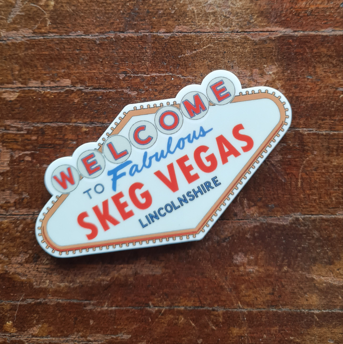 Skegvegas sign fridge magnet — DUKKI Ltd
