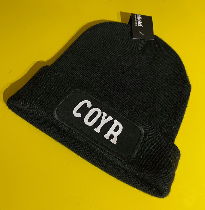 Black Bobble/Beanie Hats - choose your design