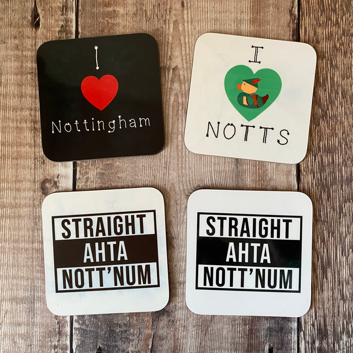 MISPRINTS/SECONDS SALE! Nottingham Coasters