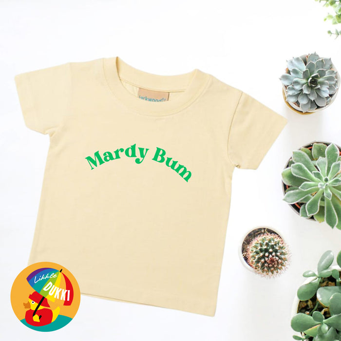 Kids Jade Green Mardy Bum T-shirt