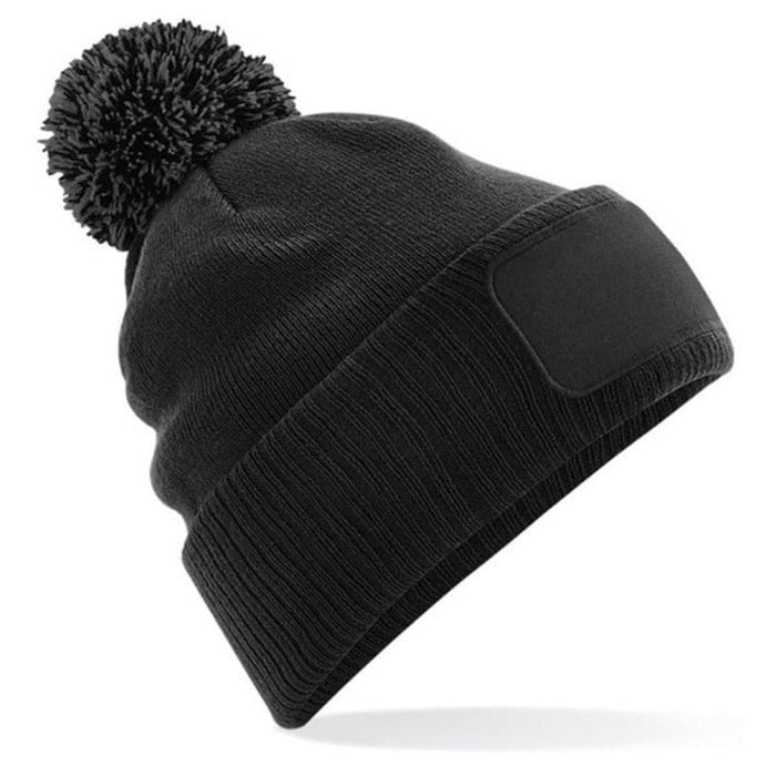 Black Bobble/Beanie Hats - choose your design