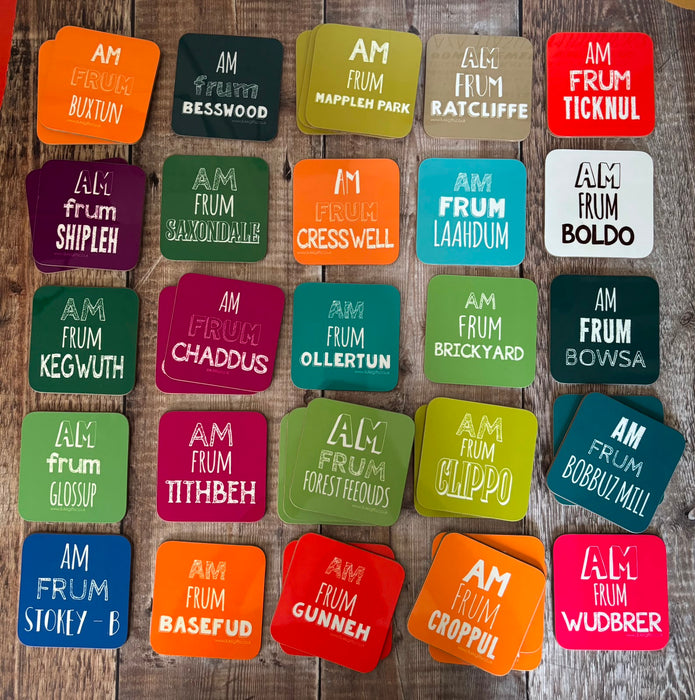 Discount Place name Coasters
