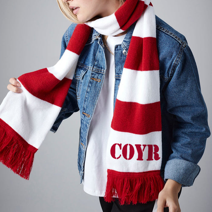 Football Scarf - Notts County & Nottingham Forest Edition