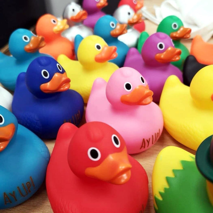 Custom UV printed Rubber Ducks