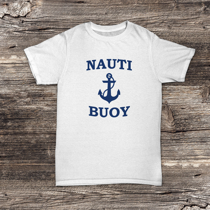 Nauti Buoy T-shirt - x1 Size Large in White