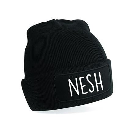 Black Bobble/Beanie Hats - choose your design