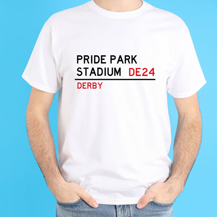 Pride Park Sign T-shirt