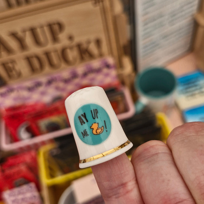Ayup, me Duck! Thimble