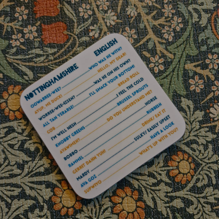 Notts to English Coaster