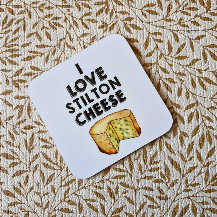 I love Stilton Cheese coaster
