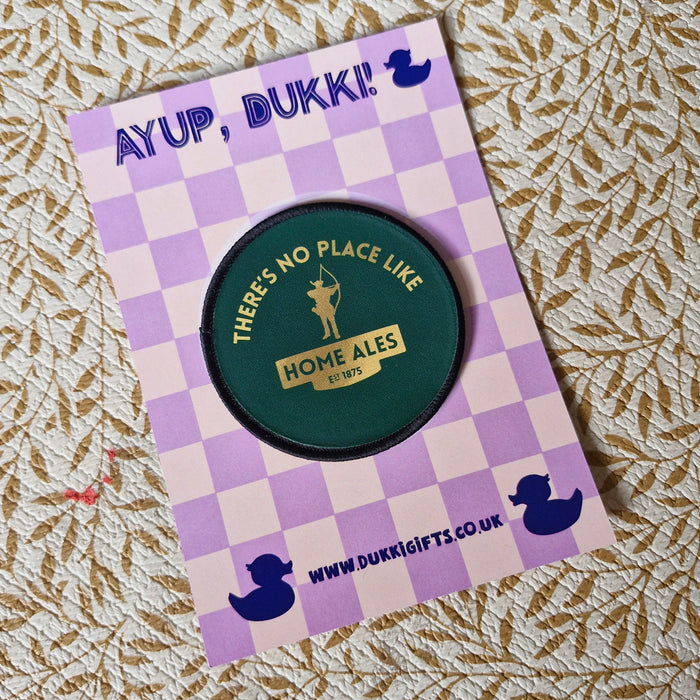 Home Ales sew on Cloth patches