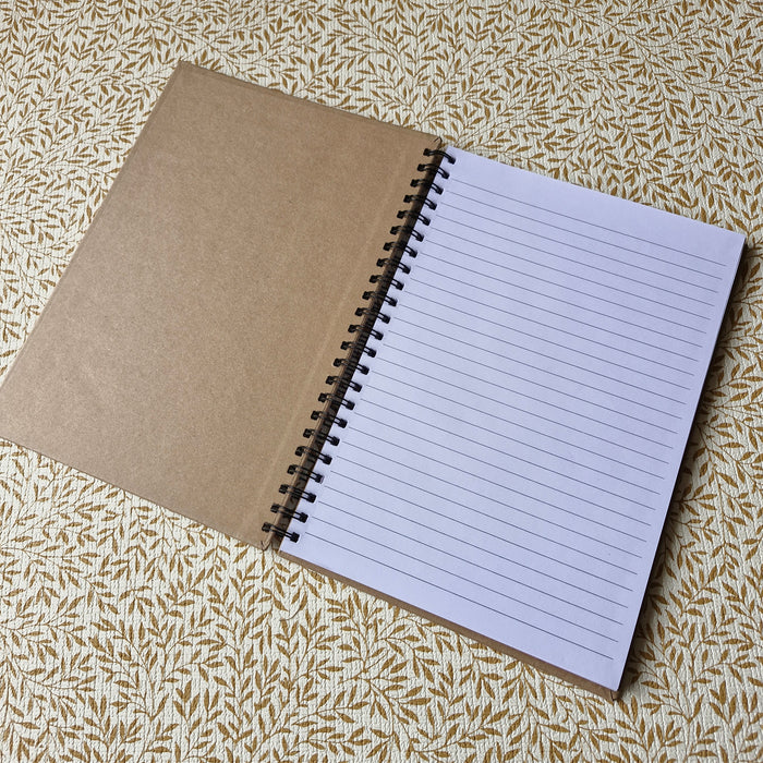 A4 Notebook Nottinghamshire to English