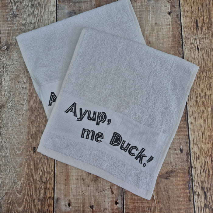 Ayup, me Duck! Gym towel