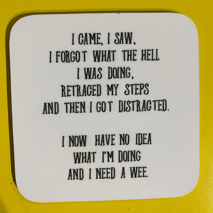 Mis-printed dialect Coasters
