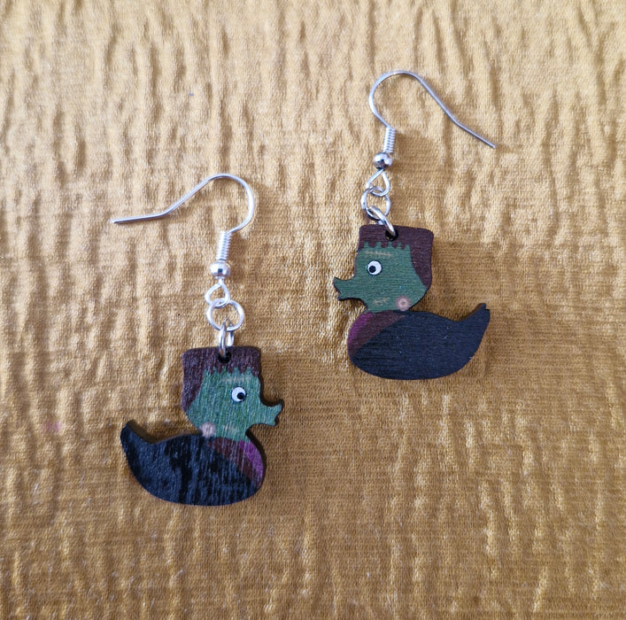 Frankenduck Earrings