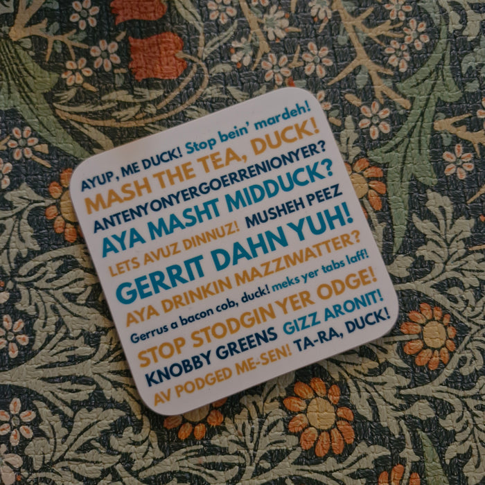 NOTTINGHAM PHRASES COASTER AUMD