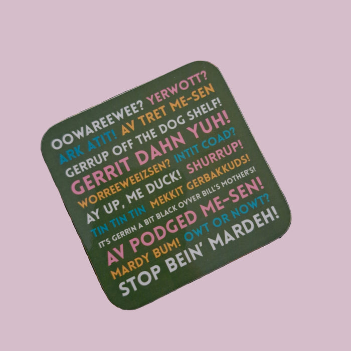 NOTTINGHAM PHRASES (oowareewee) Coaster