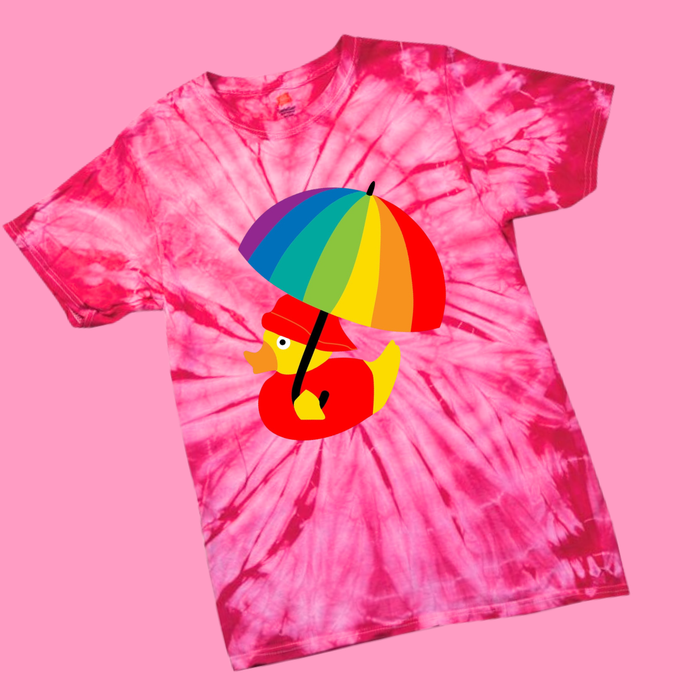 Little Dolly Tiedye pink T-shirt