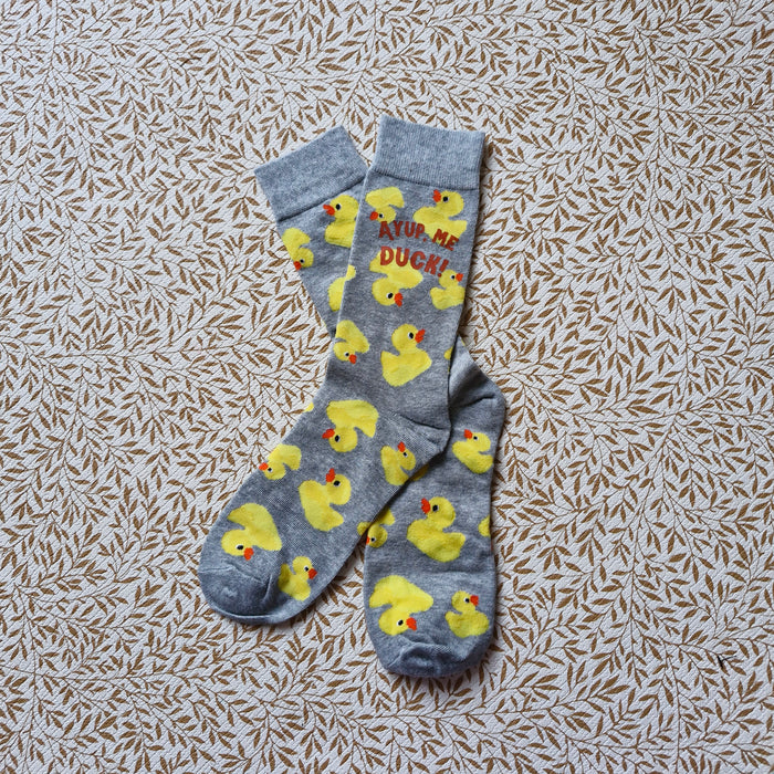 Ayup, me duck! Rubber Duck Socks