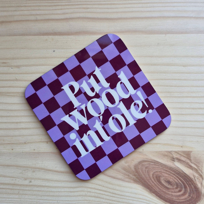 Put Wood Int'ole Coaster