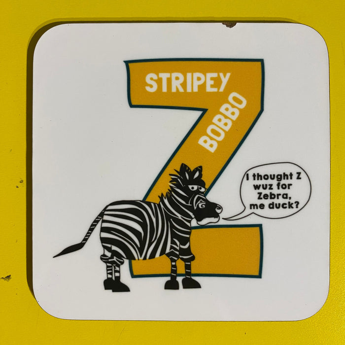 Mis-printed dialect Coasters