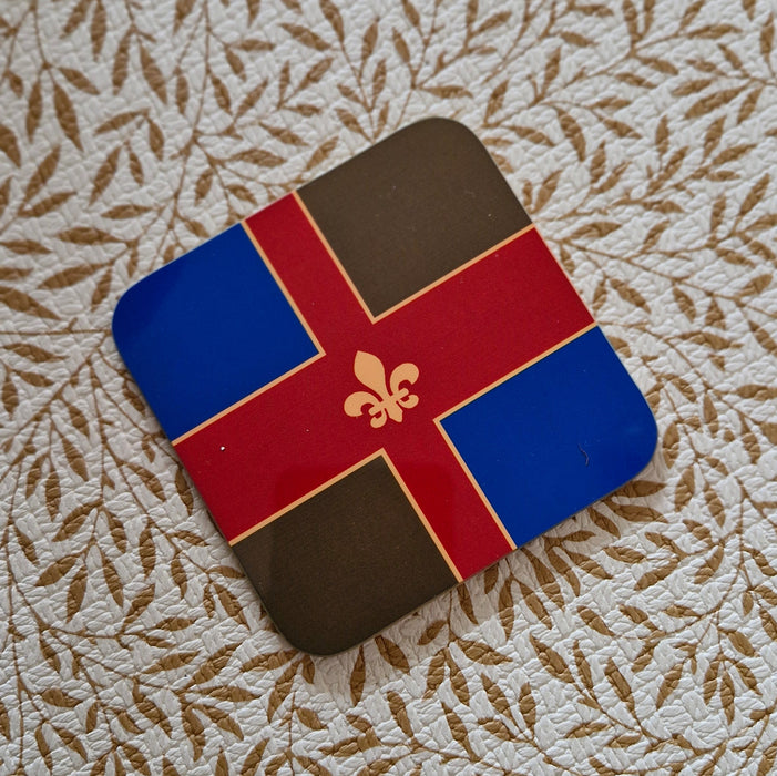 Lincolnshire flag Coaster