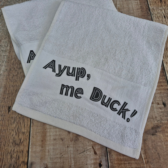 Ayup, me Duck! Gym towel