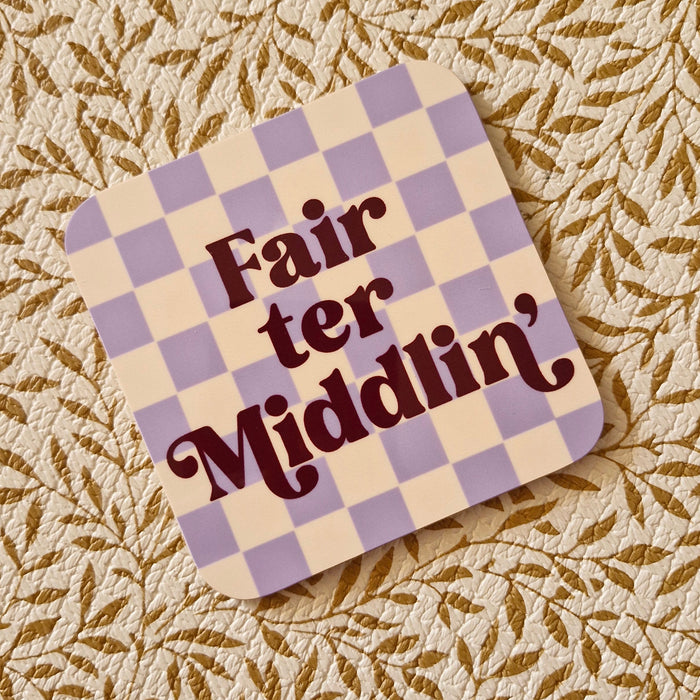 Fair ter middlin' coaster