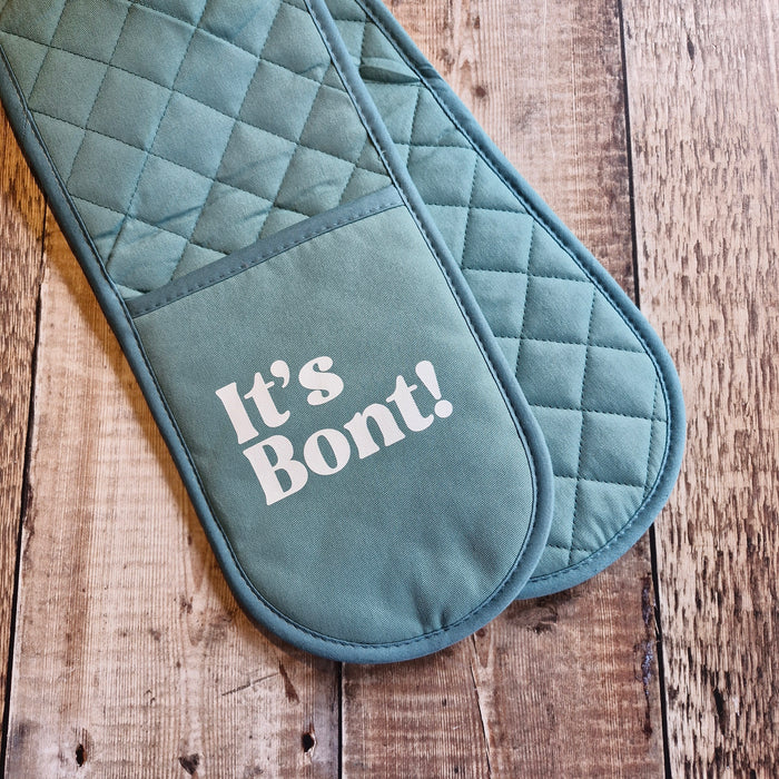 Is it bont? It's bont! Oven gloves