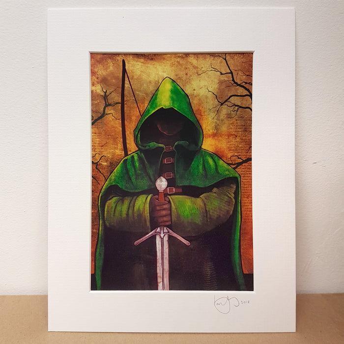 Hooded Outlaw Limited Edition Prints