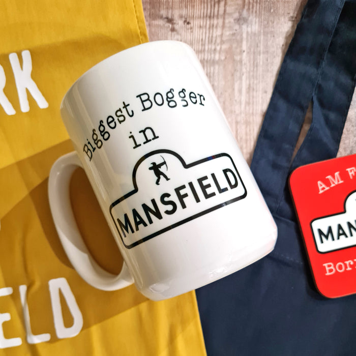 Biggest Bogger in Mansfield 15oz mug