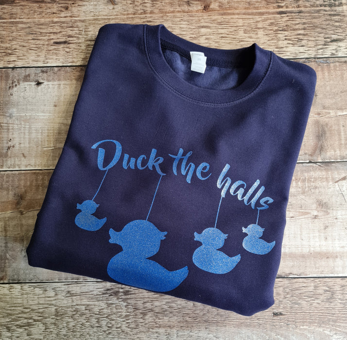 Duck the halls Christmas Jumper / t-shirt